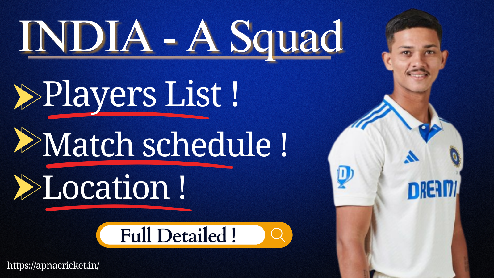 India-A squad