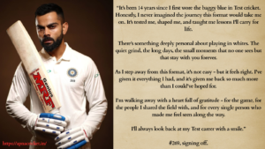 Virat Kohli retirement
