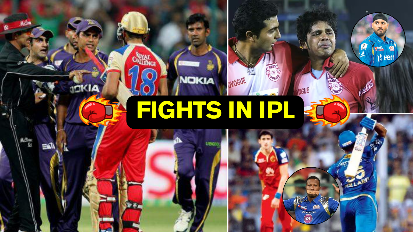 FIGHTS IN IPL